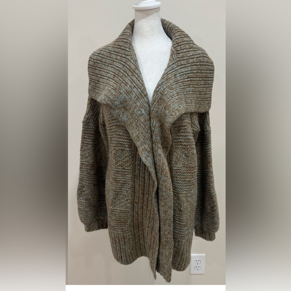 Prana Sukie Chunky Knit Oversized Cardigan Coat Jacket XL fall winter Cabincore